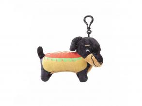 Plüsch "Hot Dog" Schlüsselanhänger 13 cm