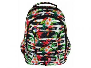 St.Right Tropical Design Schulranzen Rucksack