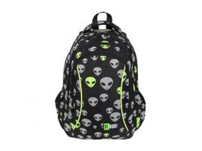 St.Right Aliens ergonomischer Schulranzen Rucksack 15"