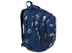 St.Right Holo Unicorns BP01 Schulrucksack 17"