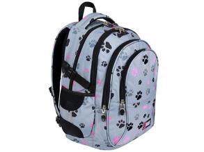 St.Right Paws vierfache Schultasche, Rucksack 40x28x18cm