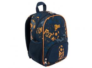 St.Right Football ergonomische Schultasche, Rucksack 38x26x16cm