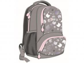 St.Right Silver Cats ergonomische Schultasche, Rucksack BP71 33x22x12cm