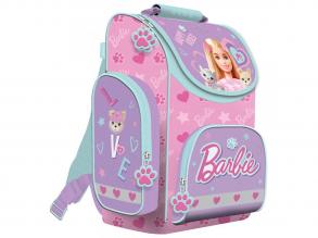 Barbie ergonomische Schultasche, Rucksack 35,5x27,5x16cm