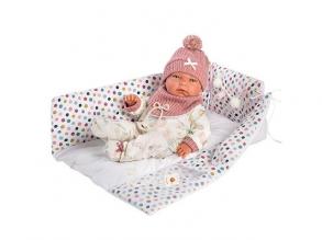 Llorens: Nica neugeborenes Baby 40cm mit Wickelauflage