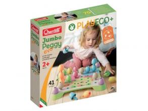 Quercetti: Spiel Eco Jumbo Peggy Evo 41teiliges Set