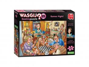 Jumbo Wasgij Destiny 25 Puzzle Game Night, 1000st.