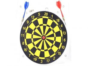 Dart-Set mit gelben und schwarzen Pfeilen