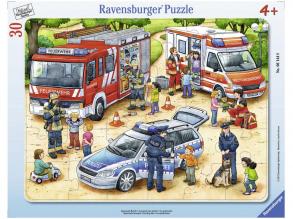 Puzzle 30 Teile - Rettungsschwimmer