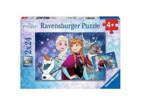 Ice Magic Nordlichter 2 x 24 Teile Puzzle