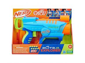 Nerf Elite Junior Explorer Schwammpistole mit 8 Projektilen - Hasbro