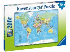 Puzzle 200 Teile - Die Welt