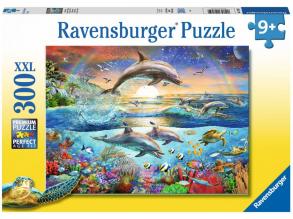 Puzzle 300 Teile - Delphin-Tomaten