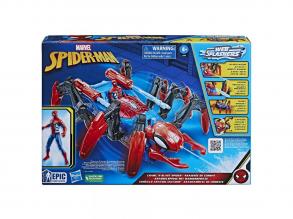 Marvel: Spider-Man Crawl'N Blast mit Spider Fahrzeugfigur - Hasbro