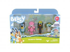 Bluey & Friends Spielfiguren, 4tlg.
