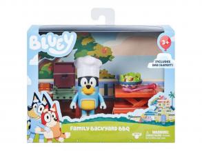 Bluey: Garten-Grillparty mit Bandit-Figur