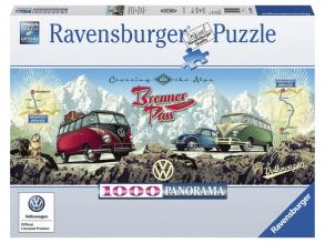 Puzzle 1000 Teile - VW Kleinbusse