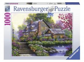 Puzzle 1000 Teile - Romantisches kleines Haus