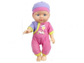 Pyjama Baby mit Hochstuhl und Zubehör 29cm