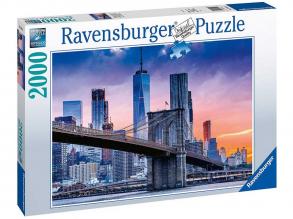 Puzzle 2 000 Teile - Von Brooklyn nach Manhattan