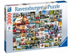 Puzzle 3000 Teile - VW Bully Momente