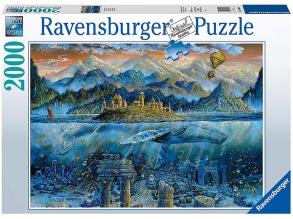 Puzzle 2000 Teile - Der weise Wal