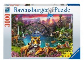 Puzzle 3000 Teile - Tiger in der Lagune