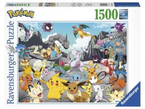 Puzzle 1500 Teile - Pokémon Klassiker