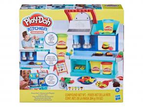 Play-Doh: Restaurant Chef Clay Set 5 Gläser mit Knete und Zubehör 284g - Hasbro