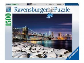 Puzzle 1500 Teile - Winter in New York