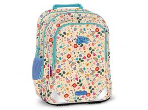 Ars Una: Flower Power Ergo-fit Schulranzen, Rucksack