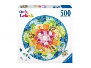 Puzzle Kreis 500 Teile - Eiscreme