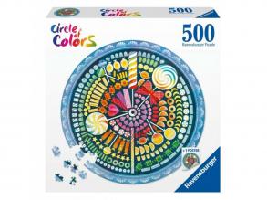 Puzzle Kreis 500 Teile - Cukorka