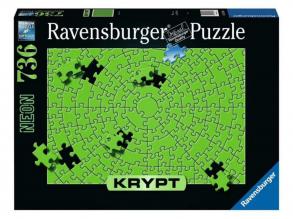 Puzzle 736 Teile - Krypt Neon grün