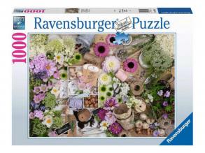 Puzzle 1000 Teile - Wunderbare Liebe zu den Blumen