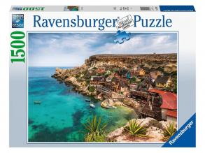 Puzzle 1500 Teile - Popeye Village, Malta