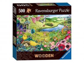 Puzzle 500 Teile - Wilder Garten