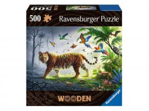 Puzzle 500 Teile - Tiger im Dschungel