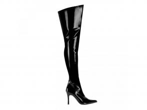 Overknee Stiefel, schwarz