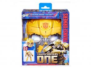 Transformers ONE: 2in1 Space Booming Roboter Figur 25cm und Maske - Hasbro