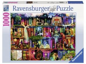 Fairies Bücherregal 1000 Teile Puzzle