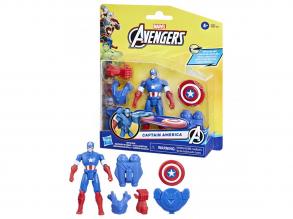 Marvel: Avengers - Captain America Actionfigur mit Zubehör 10cm - Hasbro