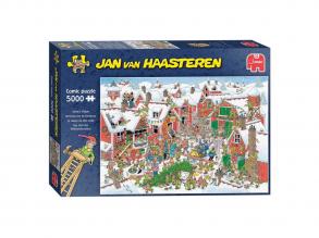 Jan van Haasteren Puzzle - Santa's Village, 5000 Teile