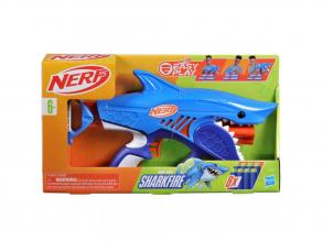 Nerf: Sharkfire Schwamm-Shooter mit 8 Kugeln - Hasbro