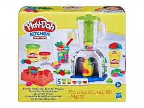 Play-Doh: Swirlin Smoothies Blender 5 Gläser mit Knetmasse 198g