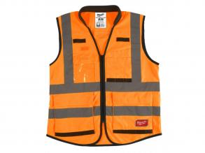 Milwaukee Premium-Sichtbarkeitsweste, orange - S/M 1 Stück