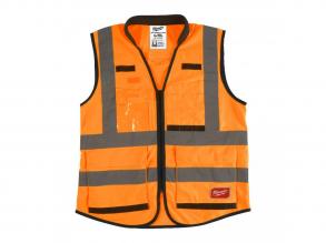 Milwaukee Premium Sichtbarkeit Weste, orange - L/XL 1 Stück