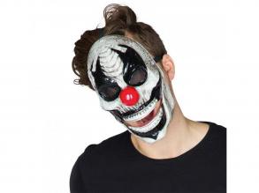 Clown Maske mit beweglichem Mund Erwachsene Unisex Accessoires Größe: Standard