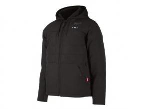 Milwaukee M12HPJBL2-0(M) beheizte Jacke Hybrid Pufi schwarz