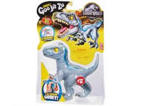 Heroes of Goo Jit Zu Jurassic World Blue Velociraptor Spielzeugfigur